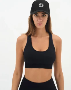 Onamaste Tops Et Blouses|Brassière Malte noir/bleu