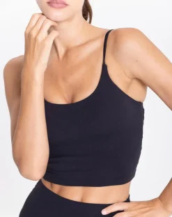 Onamaste Tops Et Blouses|Brassière Mantra noire