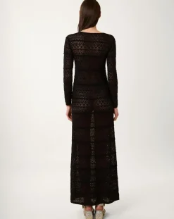 Manoush Robes|Caftan Pierrette noir