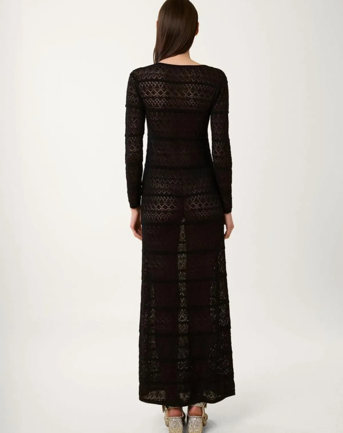 Manoush Robes|Caftan Pierrette noir