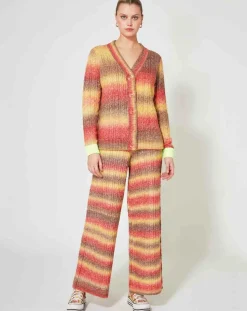 Manoush Gilets Et Cardigans|Cardigan Arc-en-ciel kaki