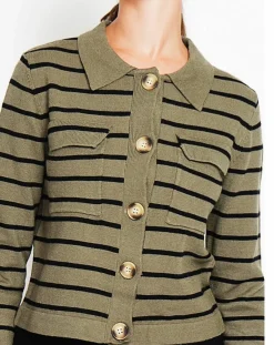 Assuili Gilets Et Cardigans|Cardigan Audrey kaki