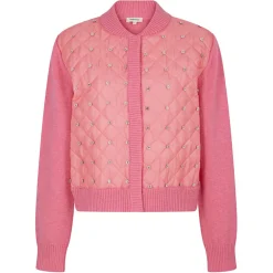 Manoush Gilets Et Cardigans|Cardigan en Laine mélangée Nuage rose