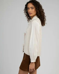 An'ge Gilets Et Cardigans|Cardigan Legringa écru