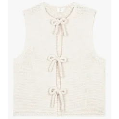 An'ge Gilets Et Cardigans|Cardigan Legringa écru