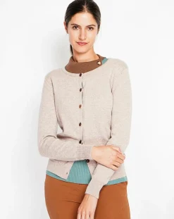 Assuili Gilets Et Cardigans|Cardigan Perrine desert