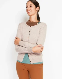 Assuili Gilets Et Cardigans|Cardigan Perrine desert