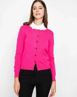Assuili Gilets Et Cardigans|Cardigan Perrine fushia