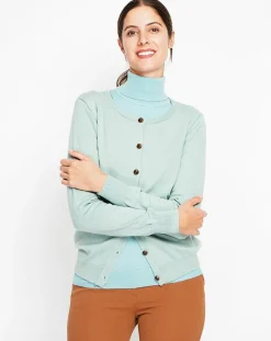 Assuili Gilets Et Cardigans|Cardigan Perrine jade