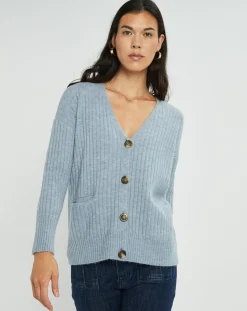 Lauren Vidal Gilets Et Cardigans|Cardigan Seven célèste