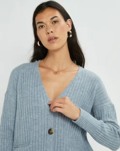Lauren Vidal Gilets Et Cardigans|Cardigan Seven célèste