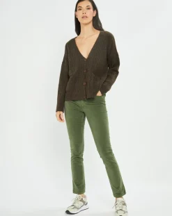 Lauren Vidal Gilets Et Cardigans|Cardigan Seven moka