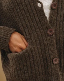 Lauren Vidal Gilets Et Cardigans|Cardigan Seven moka