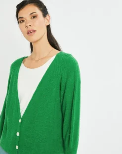 Lauren Vidal Gilets Et Cardigans|Cardigan Store vert