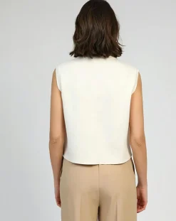 An'ge Gilets Et Cardigans|Cardigan Vamaya ecru