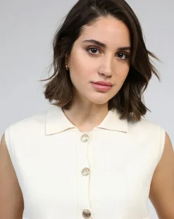 An'ge Gilets Et Cardigans|Cardigan Vamaya ecru