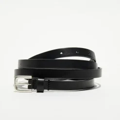 Hartford Ceintures|Ceinture en Cuir Apoline noire
