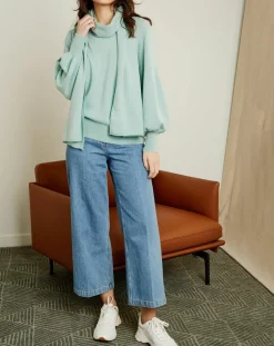 Miss Cashmere Echarpes, Foulards|Écharpe 100% Cachemire Margaux amande