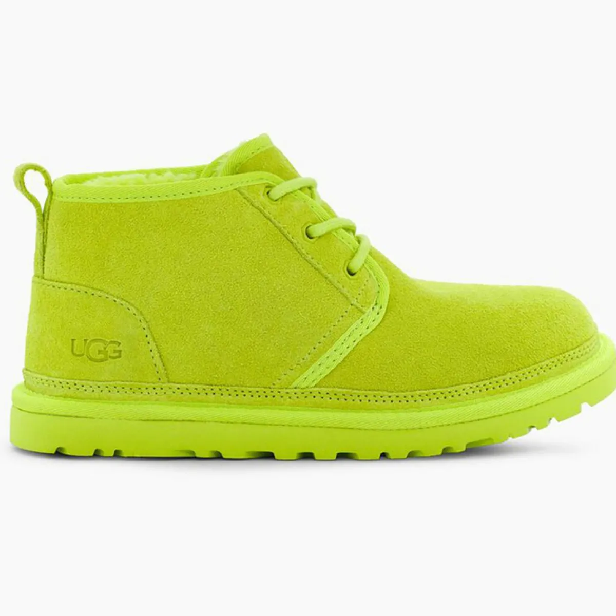 Ugg Bottines|Chaussures fourrées Laine en Velours de Cuir Neumel jaune/vert fluo
