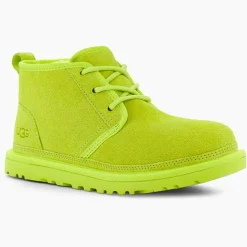 Ugg Bottines|Chaussures fourrées Laine en Velours de Cuir Neumel jaune/vert fluo
