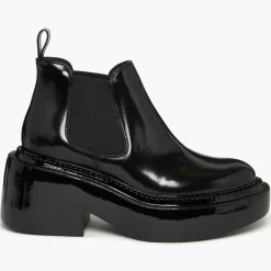 Sonia Rykiel Bottines|Chelsea boots en Cuir Montresor noires - Talon 6 cm