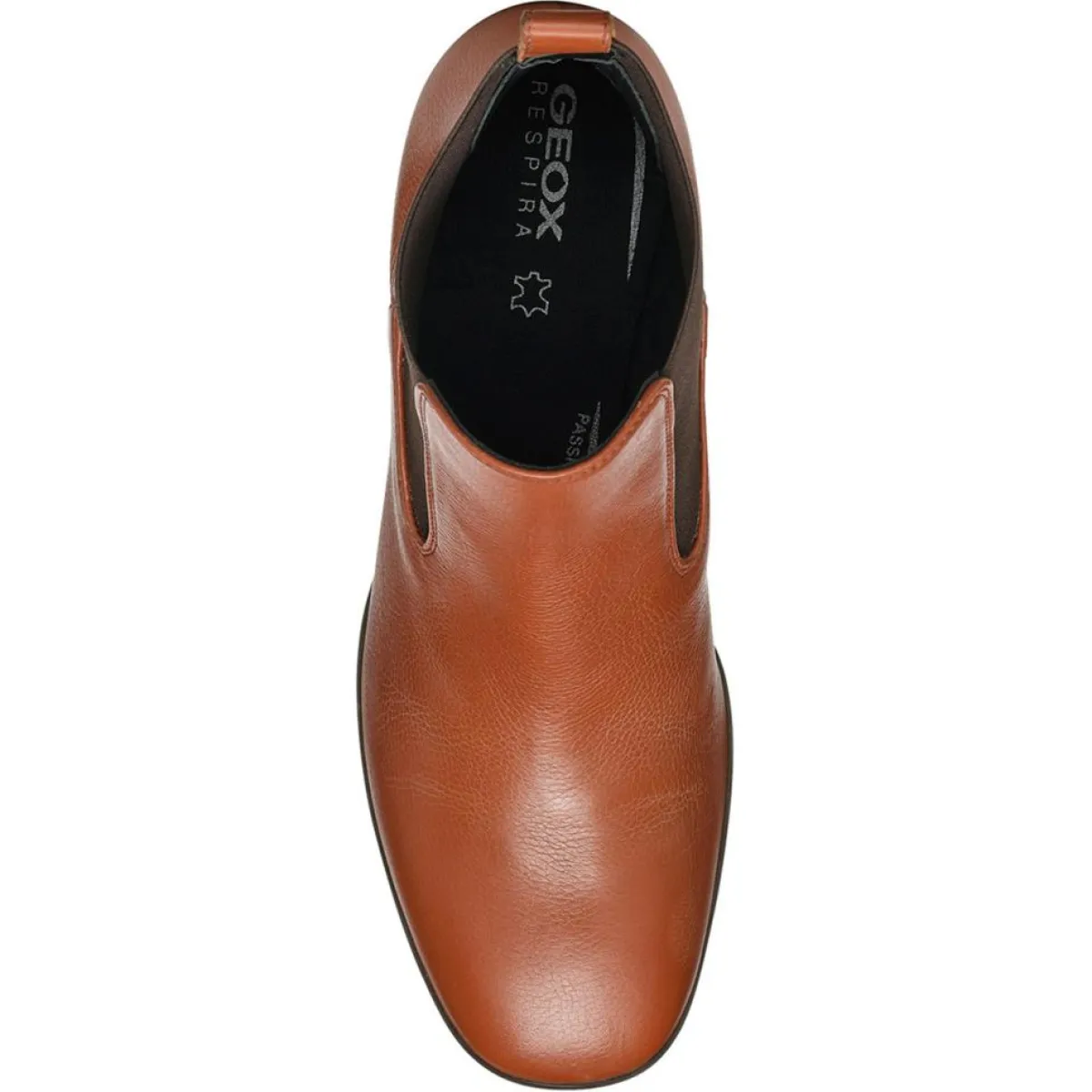 Geox Bottines|Chelsea Boots en Cuir Teulada brandy/coffee - Talon 9.5 cm