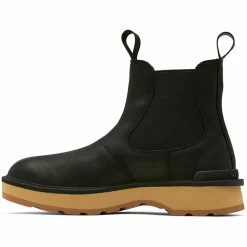 Sorel Bottines|Chelsea boots en Velours de Cuir Hi-Line noires
