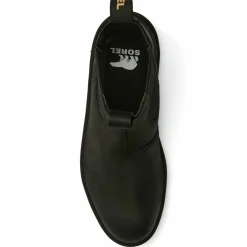 Sorel Bottines|Chelsea boots en Velours de Cuir Hi-Line noires