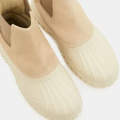 Diemme Bottines|Chelsea Boots en Velours de Cuir Balbi beiges