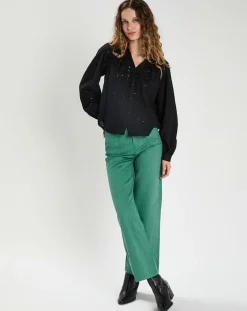 The Korner Chemises|Chemise Eva noire