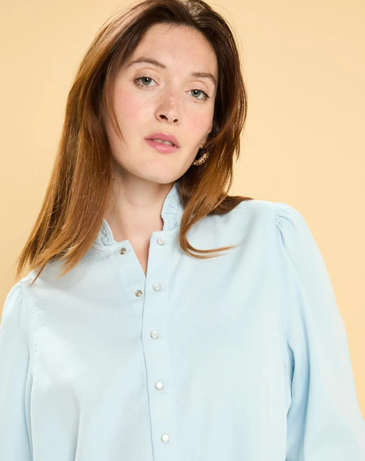 Acquaverde Chemises|Chemise Arielle cloud