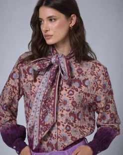 Manoush Chemises|Chemise Bohemian Hindi camel