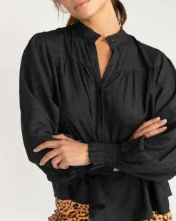 Billabong Tops Et Blouses|Chemise By Night imprimé noir