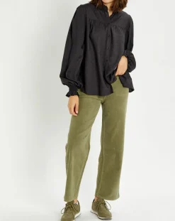 Billabong Tops Et Blouses|Chemise By Night imprimé noir