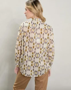 Hartford Chemises|Chemise Camu blanc brut