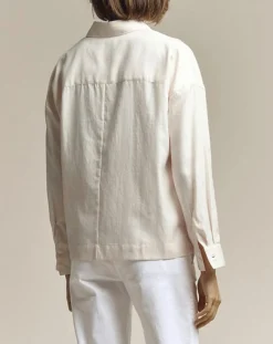 Devernois Chemises|Chemise Canada à petits carreaux rose poudré