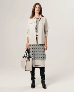 Rodier Chemises|Chemise Concepcion poches poitrine blanc écru