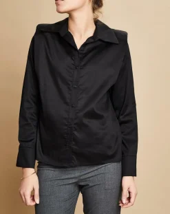 Belair Chemises|Chemise Crystal noire