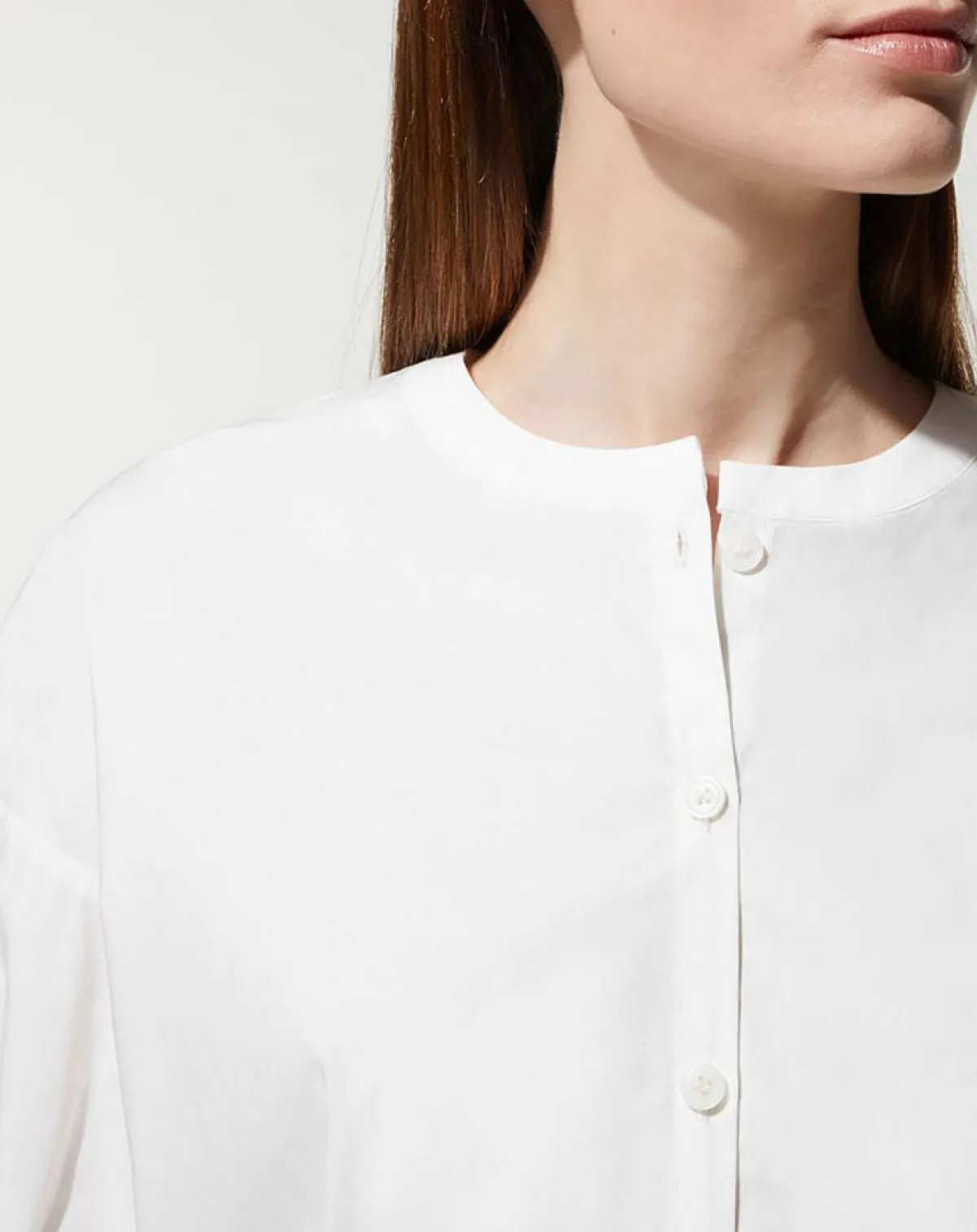 Jodhpur Chemises|Chemise en Popeline de Coton Bio Misto écrue