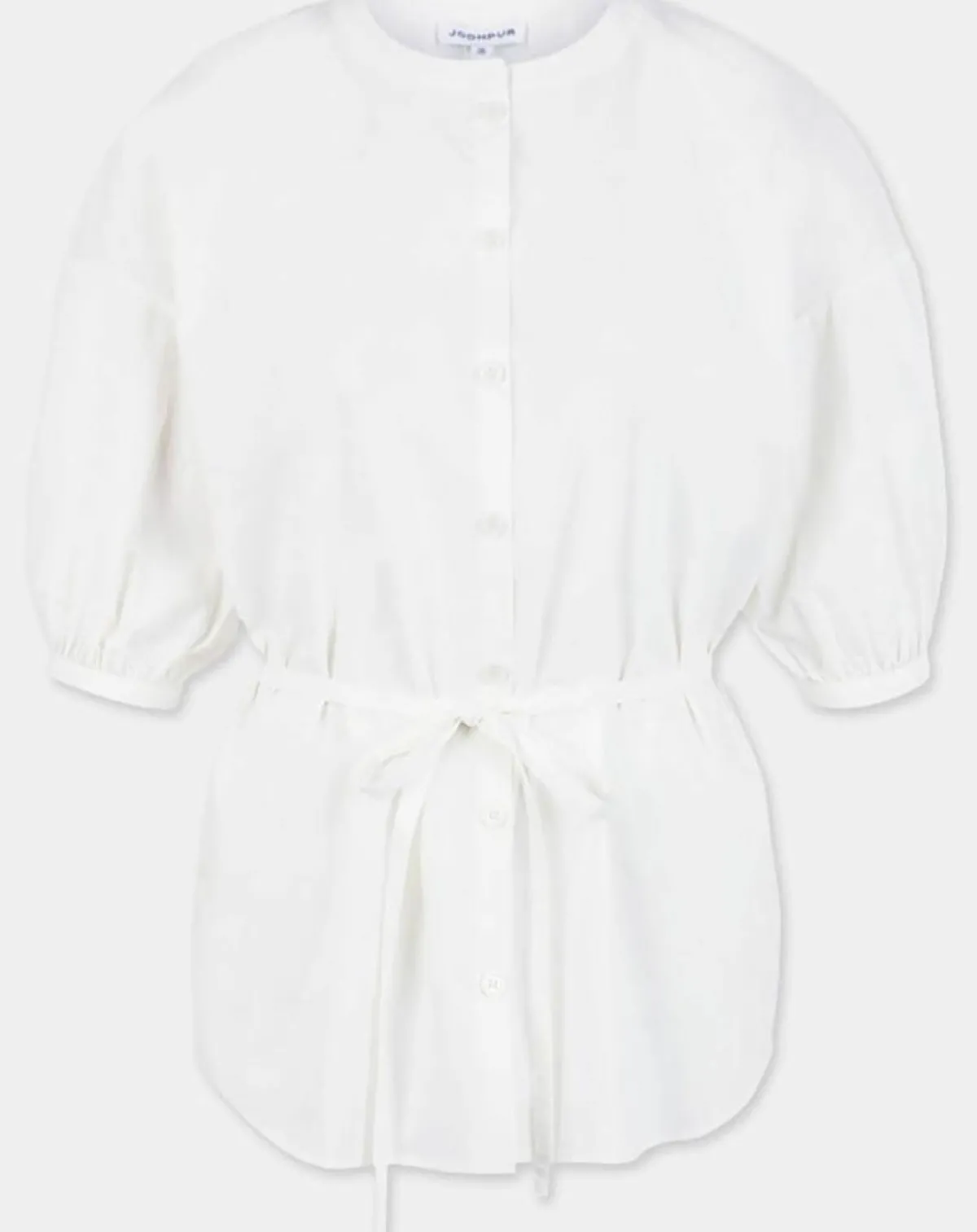 Jodhpur Chemises|Chemise en Popeline de Coton Bio Misto écrue