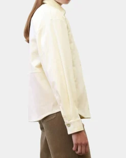 Marc O'Polo Chemises|Chemise en Velours côtelé écrue