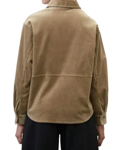 Marc O'Polo Chemises|Chemise en Velours côtelé marron