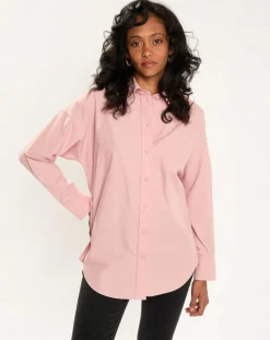 Esprit Chemises|Chemise Epaisse rose clair