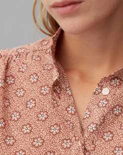 Marc O'Polo Chemises|Chemise imprimée all-over rouge