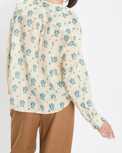 Marc O'Polo Chemises|Chemise imprimée blanc/bleu