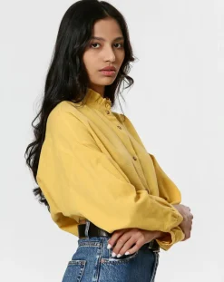 The Korner Chemises|Chemise Olivia jaune