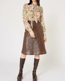 Manoush Chemises|Chemise Paisley imprimée rose/multicolore