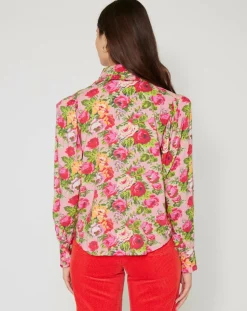 Manoush Chemises|Chemise Patchwork rose