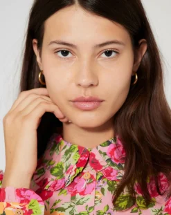 Manoush Chemises|Chemise Patchwork rose