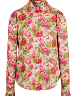 Manoush Chemises|Chemise Patchwork rose
